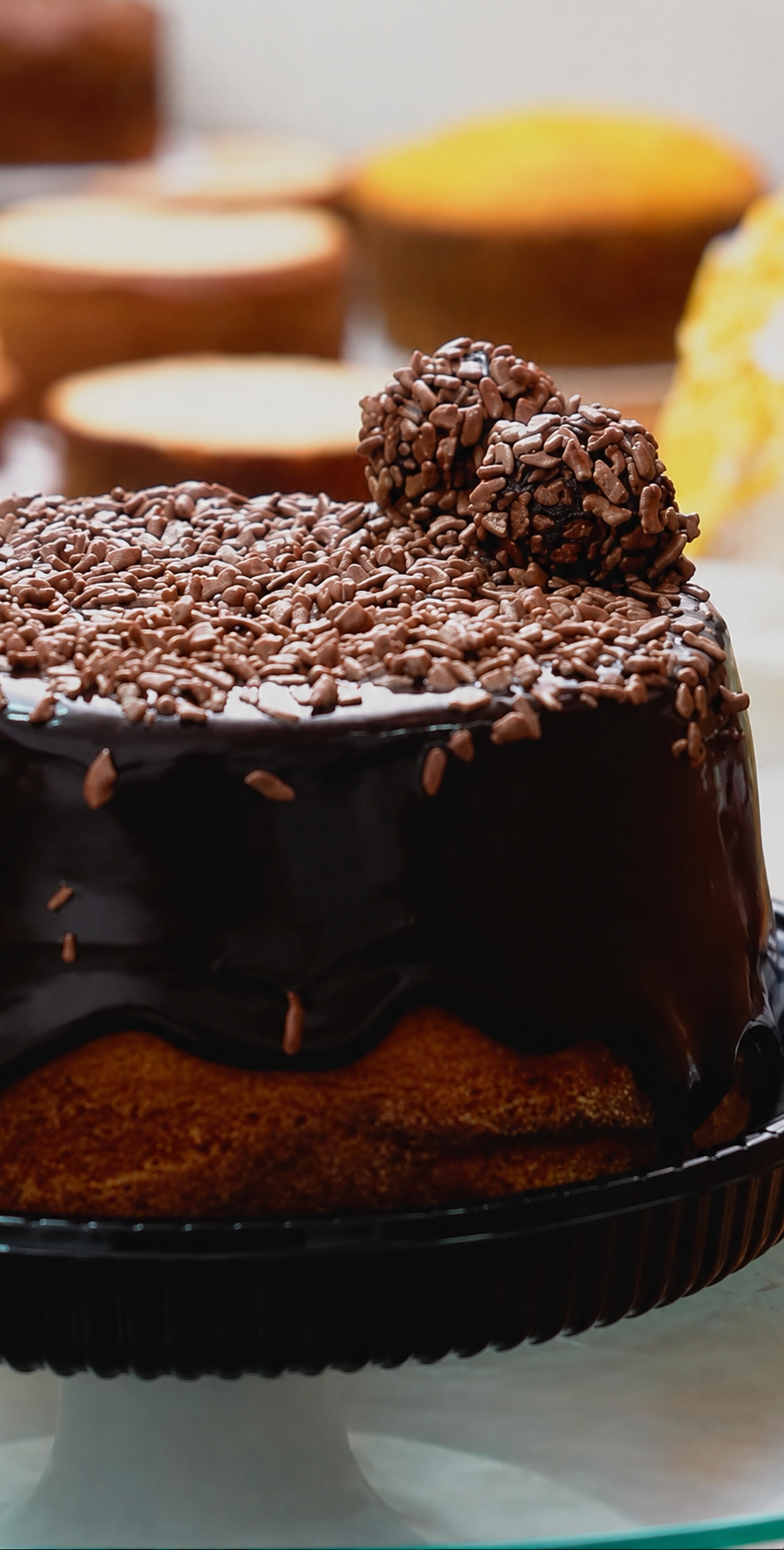 Bolo de Cenoura com Brigadeiro